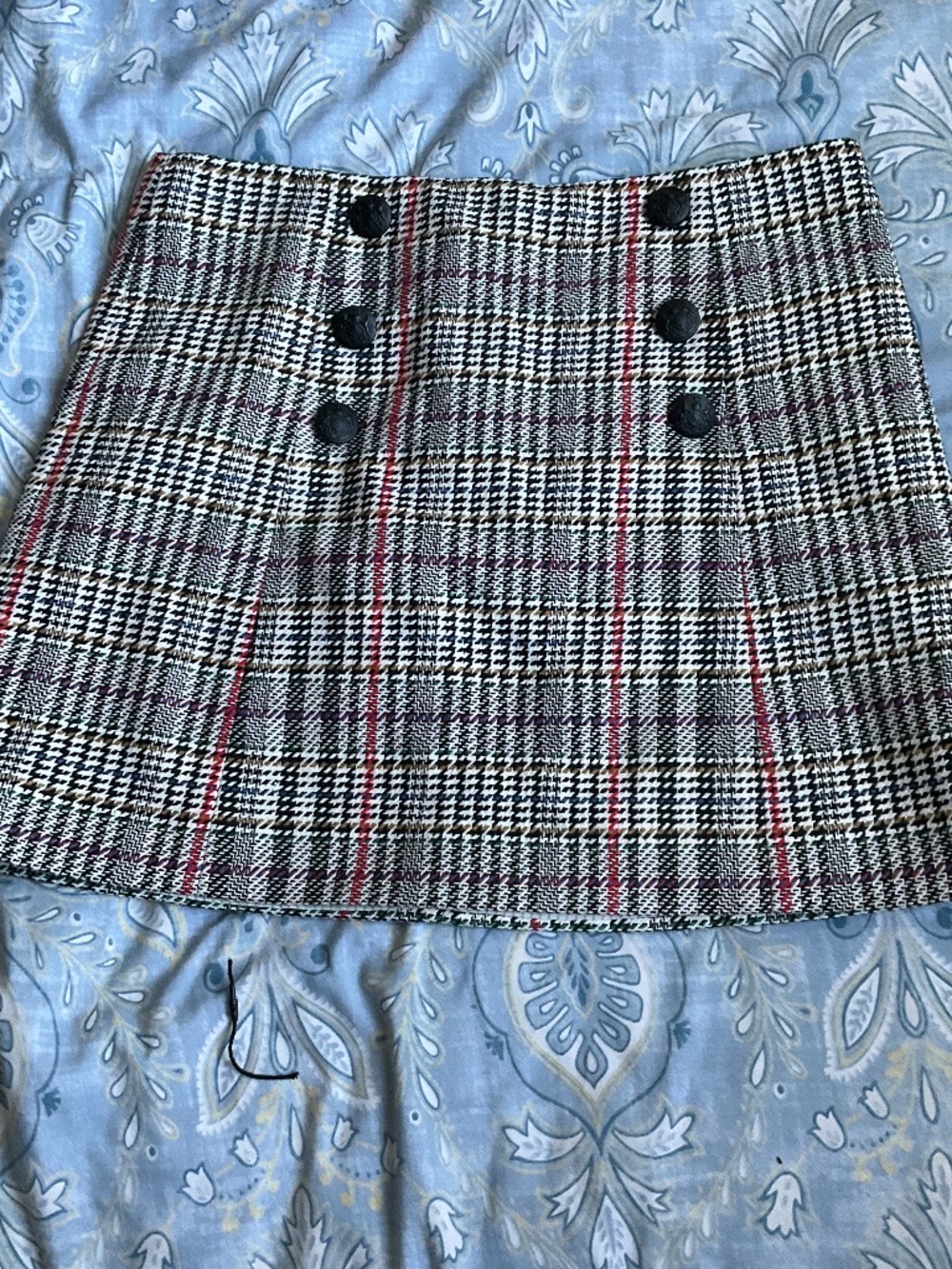 Veronica Beard Plaid Mimi Skirt - Picture 2 of 6